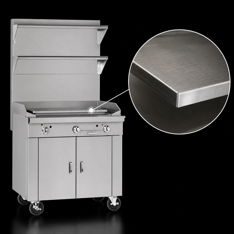 Product image #4 for Southbend Platinum Heavy Duty 48-Inch Modular Gas Plancha Griddle Sectional Range