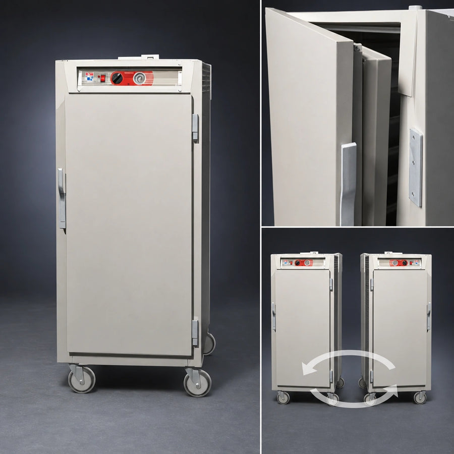 Solid, Field-Reversible Doors