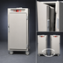Thumbnail image #4 for Metro C5 6 Series 3/4 Height Mobile Heated Holding Cabinet with Solid Doors and Lip-Load Slides, 27-Pan Capacity