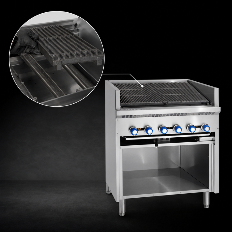 Product image #4 for Imperial Steakhouse 36-Inch Gas Floor Model Charbroiler