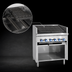 Thumbnail image #4 for Imperial Steakhouse 36-Inch Gas Floor Model Charbroiler