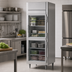 Thumbnail image #5 for Victory UltraSpec 1-Section Reach-In Freezer with Half-Height Hinged Glass Doors, 21.01 Cu. Ft., Stainless Steel, Top-Mounted Self-Contained Refrigeration