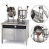 Thumbnail image #4 for Groen Electric Double Kettle Cabinet Assembly with 2 x 20 Qt Hand-Tilt Kettles