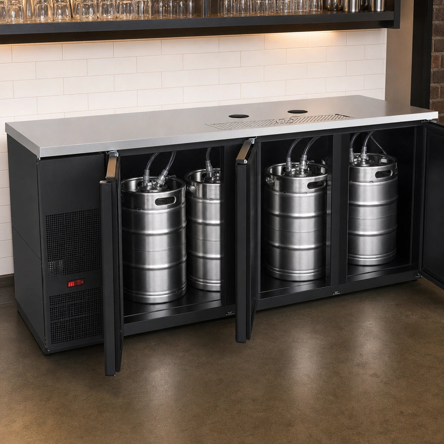 Four Half-Keg Capacity