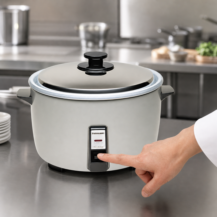 Product image #4 for Panasonic 46-Cup Cooked Commercial Electric Rice & Grain Cooker