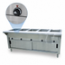 Thumbnail image #4 for Advance Tabco Triumph Supreme Electric 5-Well Open Well Hot Food Table with Stainless Steel Base and Cutting Board