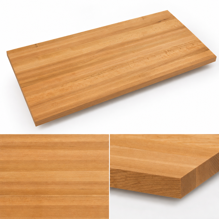 Product image #4 for John Boos Appalachian OKT6027-V Edge Grain Island Countertop, 60 x 27 x 1-1/2 Inch, Varnique Finish