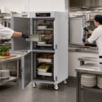 Thumbnail image #4 for Metro C5 C589-SDS-LPDC Mobile Pass-Thru Heated Holding Cabinet, 17-Pan, Touch-Screen Controls, Mixed Dutch Doors