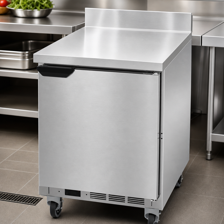 Product image #5 for Beverage-Air WTF24AHC 24-Inch One-Section Worktop Freezer with Solid Door, 4.9 Cu. Ft.