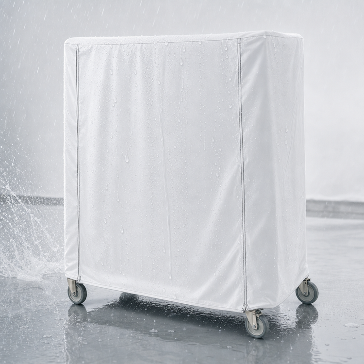 Product image #4 for Metro Waterproof Vinyl-Nylon Queen Mary & Banquet Cart Cover, 48 x 24 x 54 Inch