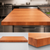 Thumbnail image #4 for Boos Block American Cherry Edge Grain Kitchen Countertop, 60 x 38 x 3-Inch, Varnique Finish
