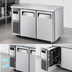 Thumbnail image #4 for Turbo Air J Series Narrow Two-Section Side Mount Undercounter Refrigerator, 8.27 Cu. Ft., Stainless Steel