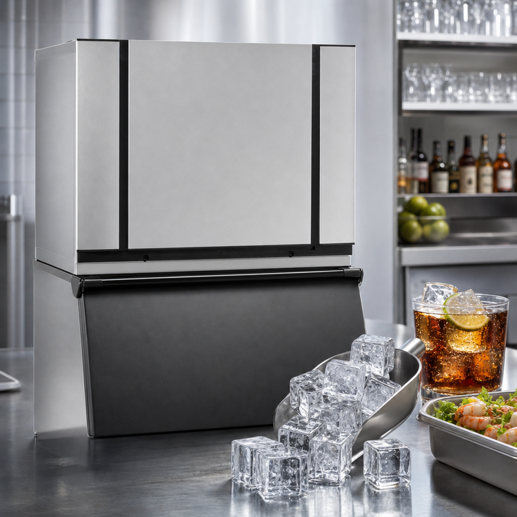 Product image #5 for Ice-O-Matic Elevation Series 30-Inch Wide Modular Cube Ice Maker, Self-Contained Water-Cooled, 600 lb/Day, Full Cube, R290
