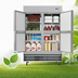 Thumbnail image #4 for KoolMore 54-Inch Two-Section Reach-In Refrigerator, 47 Cu. Ft., Bottom-Mount, Stainless Steel
