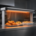 Thumbnail image #4 for Hatco Glo-Ray Designer Dual Strip Lighted Heat Lamp, 39-1/2-Inch Wide, Aluminum
