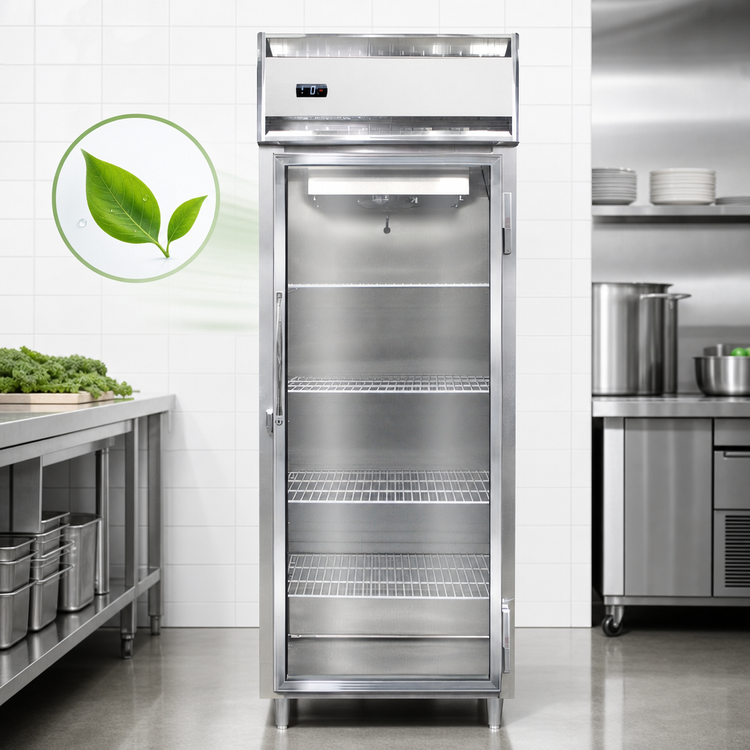 Product image #4 for Continental Refrigerator D1FENSAGD Designer Line One-Section Extra-Wide Reach-In Glass Door Freezer