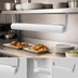Thumbnail image #4 for Vollrath 78-Inch Low Profile Unlighted Strip Heat Lamp, White Aluminum Housing