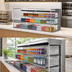 Thumbnail image #5 for Turbo Air 59-7/8 Inch Drop-In Horizontal Open Refrigerated Display Case, 19.3 Cu. Ft., Stainless Steel