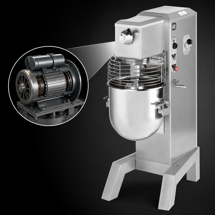 Product image #4 for Univex SRM40+ 40 Quart Floor Model Variable Speed Planetary Mixer