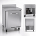 Thumbnail image #4 for Victory Refrigeration 27-Inch One-Section Stainless Steel Worktop Freezer, Rear-Mounted Self-Contained, 6.15 Cu. Ft.