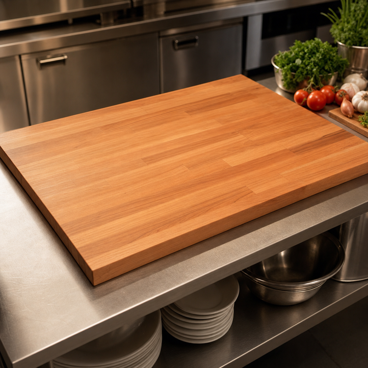 Product image #4 for Boos Block American Cherry Blended Edge Grain Kitchen Countertop, 48 x 25 x 1-1/2 Inches