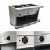 Thumbnail image #4 for Spec-Master PHT3CB-240-3 Portable 3-Well Full-Size Electric Hot Food Table