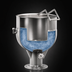 Thumbnail image #4 for Legion LP-40 40-Gallon Stationary Pedestal-Mounted Direct Steam Kettle, 2/3 Jacketed