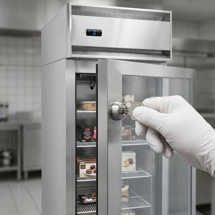 Product image #3 for Continental Refrigerator D1FNGD Designer Line One-Section Reach-In Glass Door Freezer
