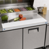 Thumbnail image #4 for Beverage-Air 19-Inch White Poly Cutting Board for DP46 Prep Table