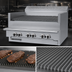 Thumbnail image #4 for Garland Cuisine Series 36-Inch Gas Radiant Charbroiler Modular Top with Non-Adjustable Grates