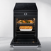 Thumbnail image #4 for Summit Commercial 24-Inch Freestanding Induction Smooth-Top Range with Standard Oven, 4-Burner Cooktop, 2.92 Cu. Ft., Jet Black
