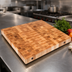 Thumbnail image #4 for John Boos End Grain Maple Island Countertop with Cream Finish, 30 x 36 x 2-1/4 Inches
