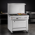 Thumbnail image #4 for Southbend Ultimate 36-Inch Gas Restaurant Range with 2 Open Burners, 24-Inch Charbroiler, and Standard Oven