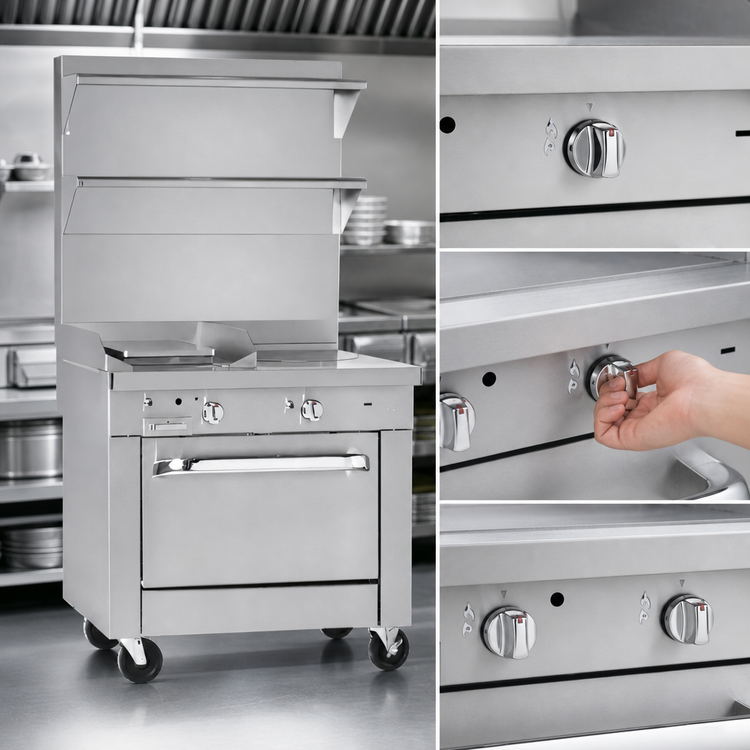 Product image #4 for Southbend Platinum 36-Inch Modular Heavy Duty Gas Range with Graduated Hot Top