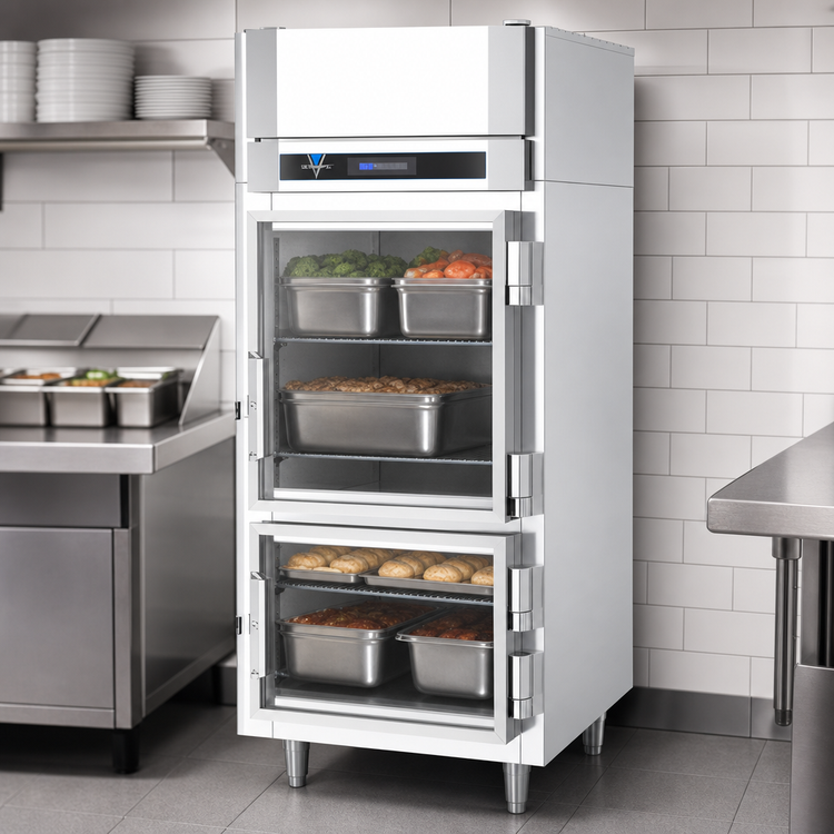 Product image #4 for UltraSpec HSA-1D-1-HG One-Section Half Glass Door Reach-in Heated Cabinet