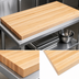 Thumbnail image #4 for Boos Block Northern Hard Rock Maple Edge Grain Kitchen Countertop, 48 x 32 x 1-1/2 Inch, Oil Finish