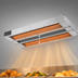 Thumbnail image #4 for Hatco Glo-Ray® 18-Inch Double Infrared Strip Heater, Unlighted, Aluminum, 700 Watts