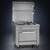 Thumbnail image #4 for Southbend Platinum 32-Inch Modular Heavy Duty Gas Range with 2 Open Burners and 16-Inch Griddle