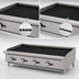 Thumbnail image #4 for Migali Competitor Series 48-Inch Countertop Natural Gas Radiant Charbroiler, 4-Burner