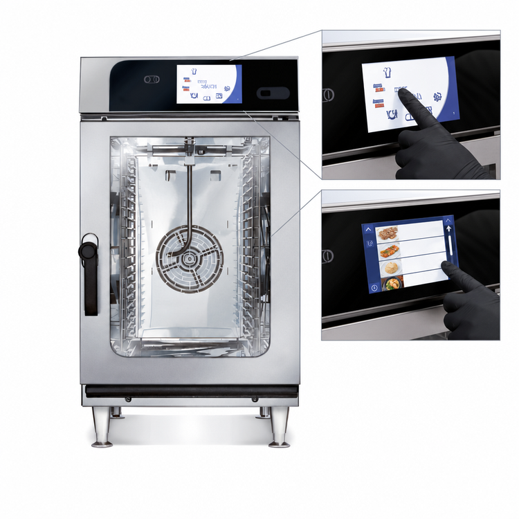 Product image #4 for Convotherm 10.10ET MINI easyTouch Half-Size Electric Boilerless Combi Oven with 10-Shelf Capacity
