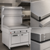 Thumbnail image #4 for Southbend Platinum 48-Inch Heavy Duty Sectional Gas Range with Full-Width Manual Griddle and Double Cabinet Base