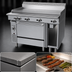 Thumbnail image #4 for Garland Cuisine Series 48-Inch Natural Gas Thermostatic Griddle Top Range with Convection Oven and Cabinet Base