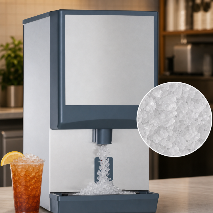 Product image #4 for Symphony Plus 12CI414A-SI Countertop Ice-Only Dispenser with Integral Air-Cooled Icemaker