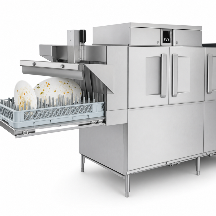 Product image #4 for Hobart CL76-BAS High Temperature Rack Conveyor Dishwasher