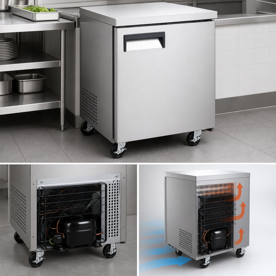 Rear-Mounted Compressor Design