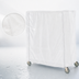 Thumbnail image #4 for Metro White Waterproof Banquet Cart Cover, Vinyl-Nylon Coated, 48 x 21 x 54 Inches