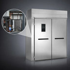 Thumbnail image #4 for Baxter Manufacturing RPW2E-100.5"D Double-Wide 2-Section Roll-In Retarder/Proofer Cabinet, Stainless Steel, Digital Controls, Remote Refrigeration