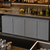 Thumbnail image #4 for Glastender C1RB96 One-Zone Remote Bar Profile Back Bar Cooler, 96 Inch Wide, 4-Section