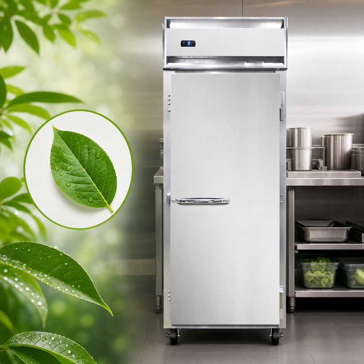 Product image #4 for Continental Refrigerator 1FESN One-Section Extra-Wide Shallow Depth Reach-In Freezer