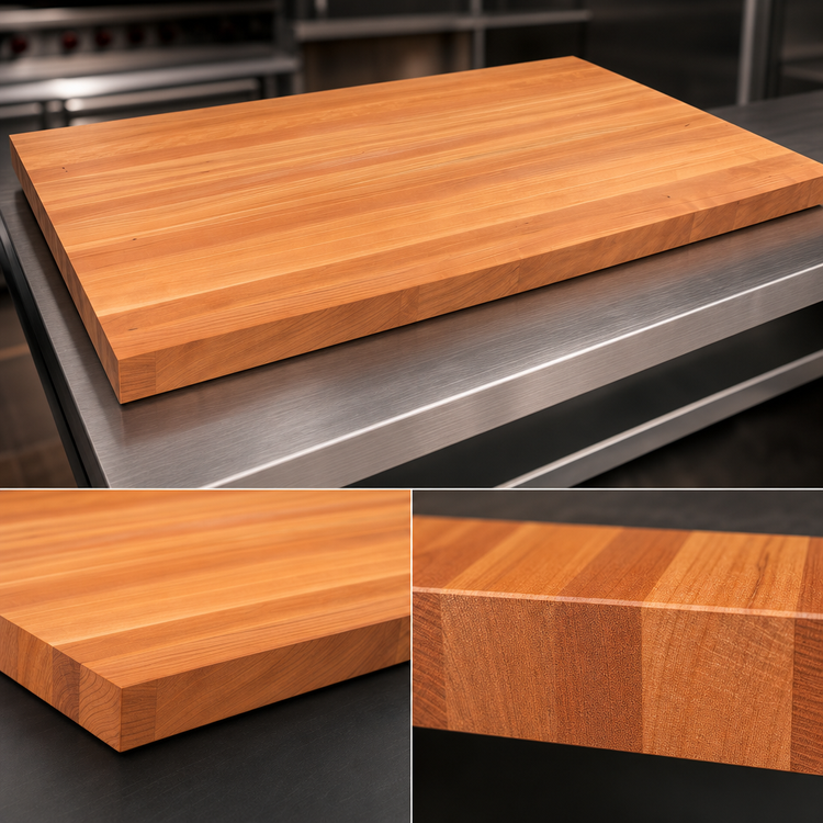 Product image #4 for Boos Block American Cherry Edge Grain Kitchen Countertop, 120 x 30 x 1-1/2 Inches, Oil Finish